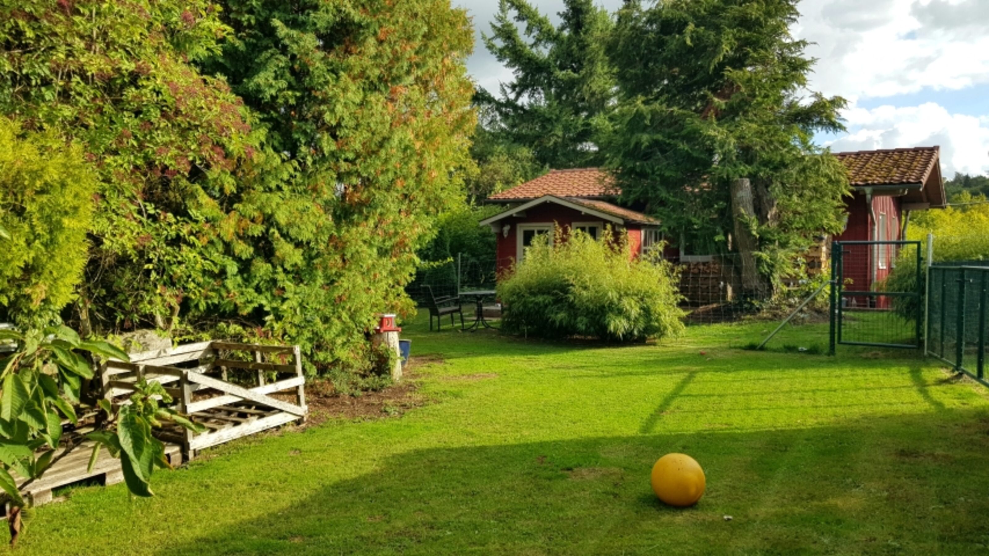 Blick von der Spielwiese
