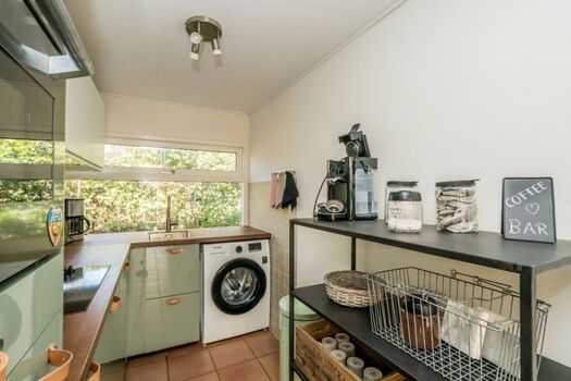 Die offene Küche mit allem Komfort