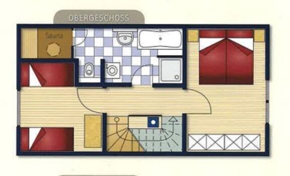 Grundriss Obergeschoss