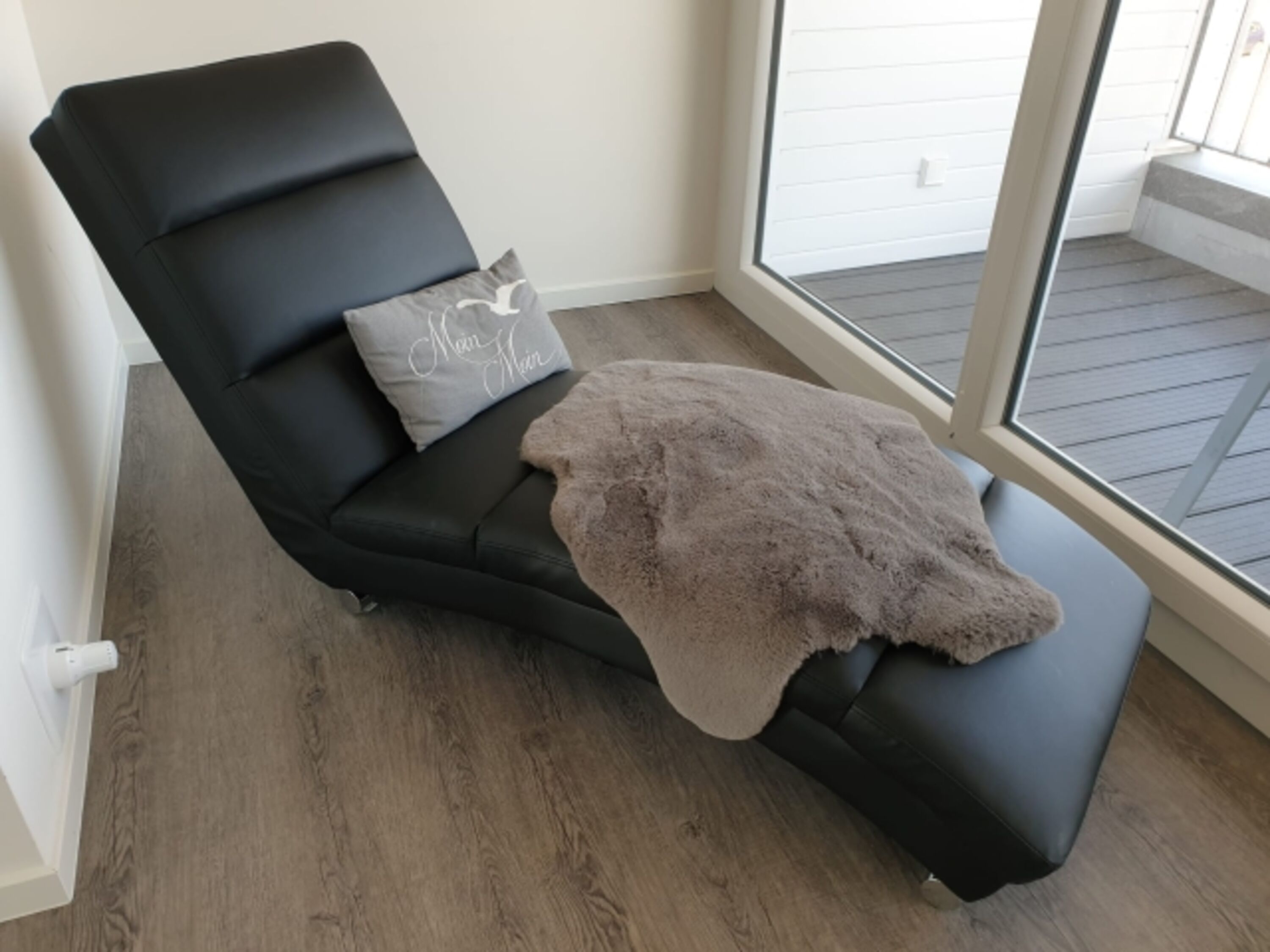 Nach dem Saunieren auf der Galerie relaxen