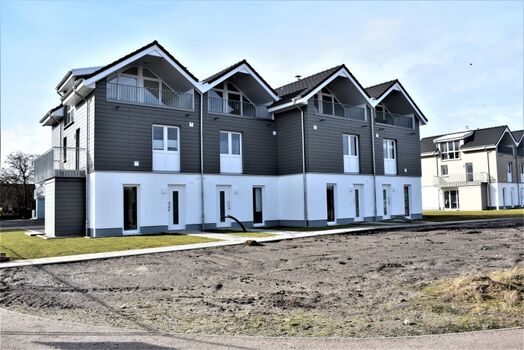 Eingangsansicht der Viererreihe