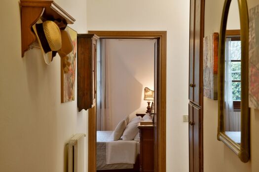 Flur zu den Schlafräumen