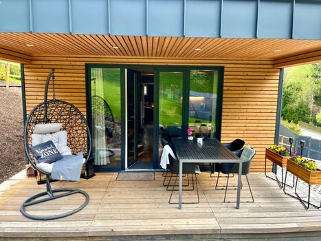 Terrasse vom Kleines Waldhaus 