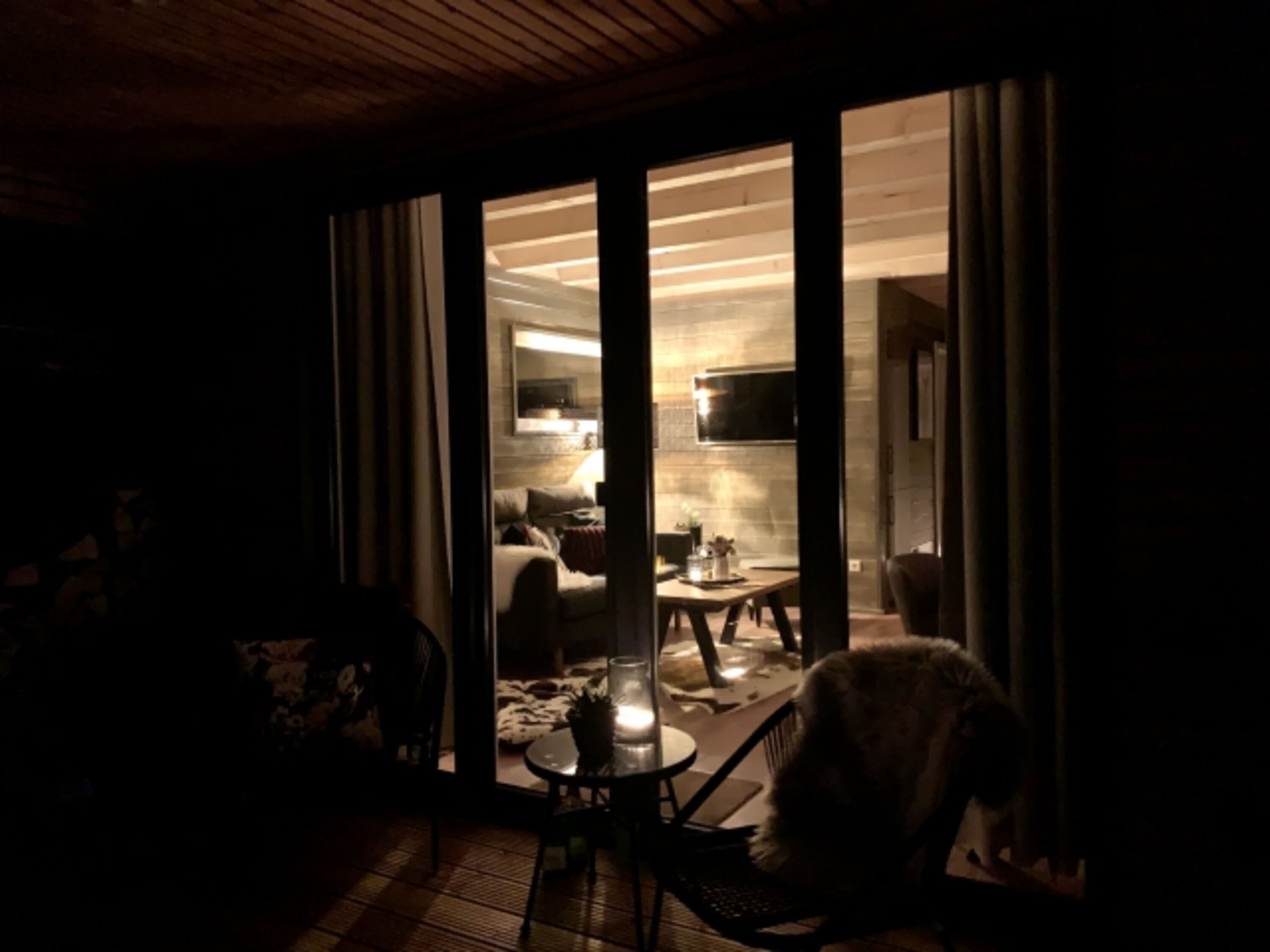 Blick ins Haus