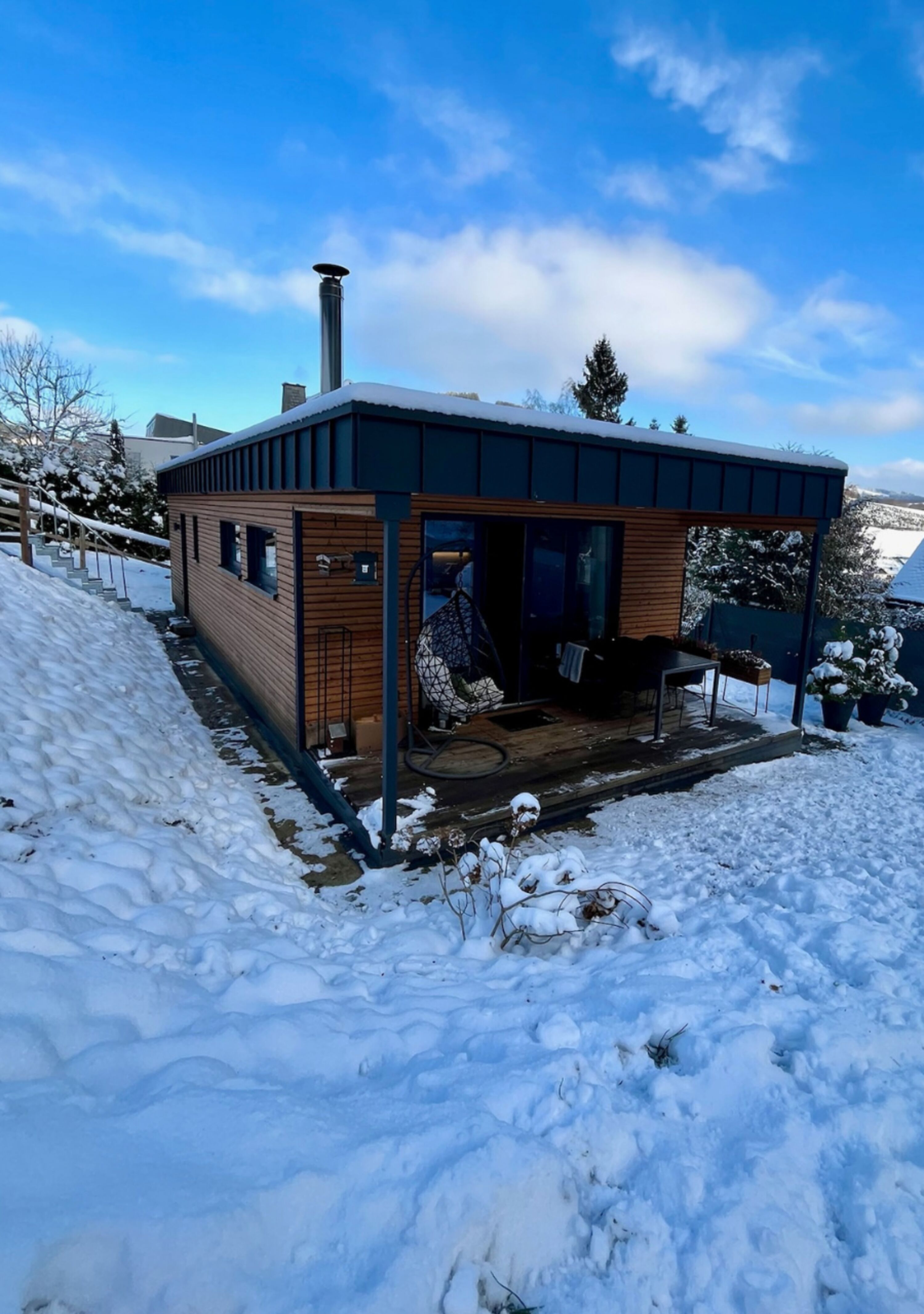 Außenansicht im Winter