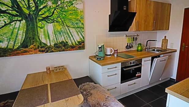 Essplatz in der Küche