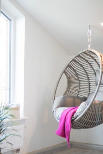 Hängeschaukel in SPA-Bereich