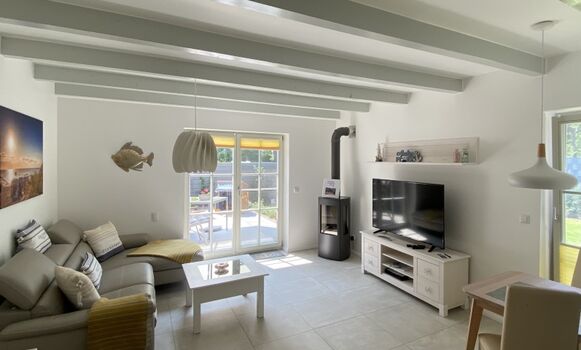 Offene Wohnzimmer/ Küche im EG 