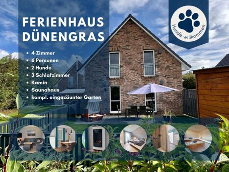 Herzlich willkommen im Ferienhaus Dünengras