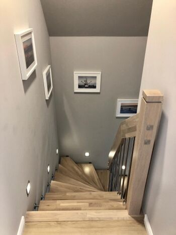 Treppe ins Erdgeschoss