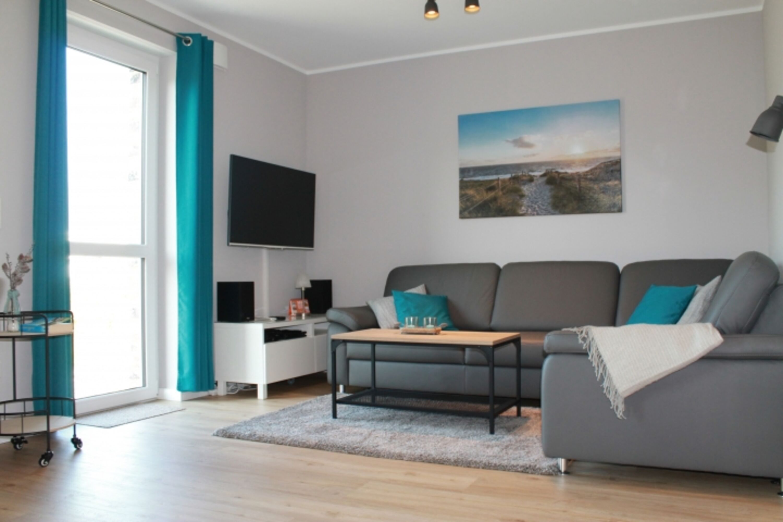 Wohnbereich mit TV