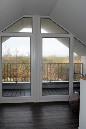 Blick auf die Loggia