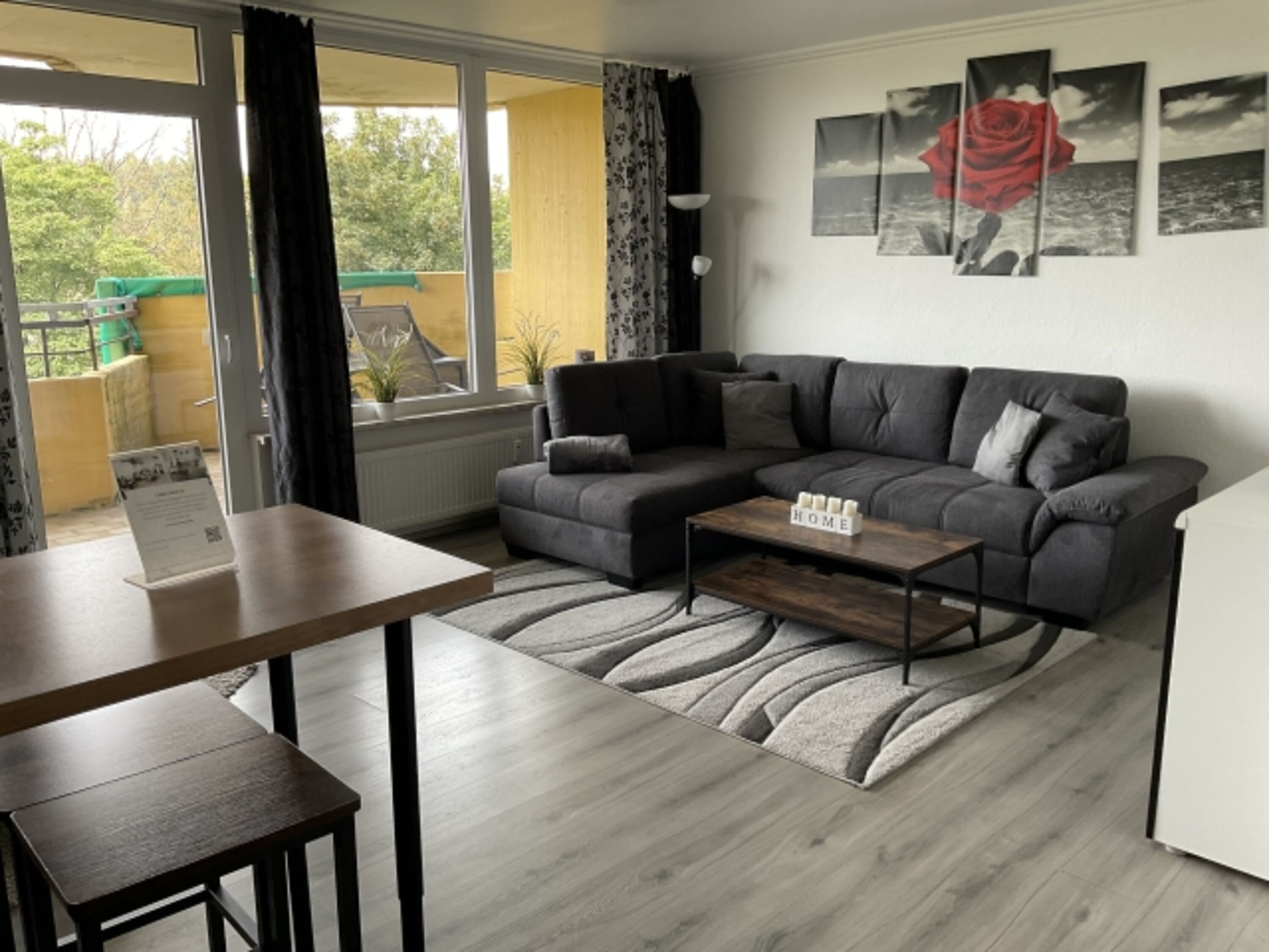 Gemütliche neue Couch