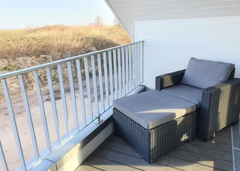 Loggia mit Meerblick