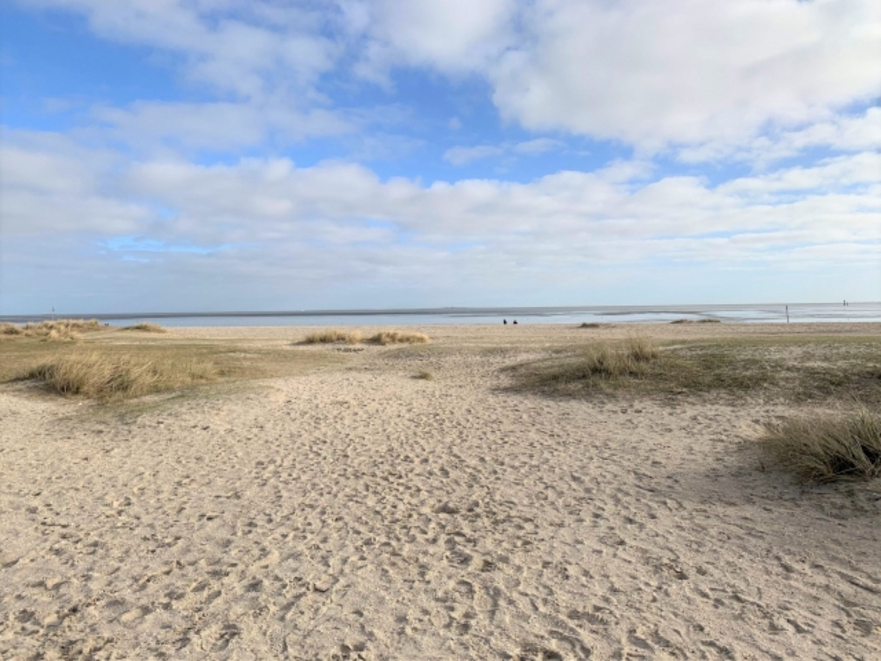 herrrlich weißer Sandstrand