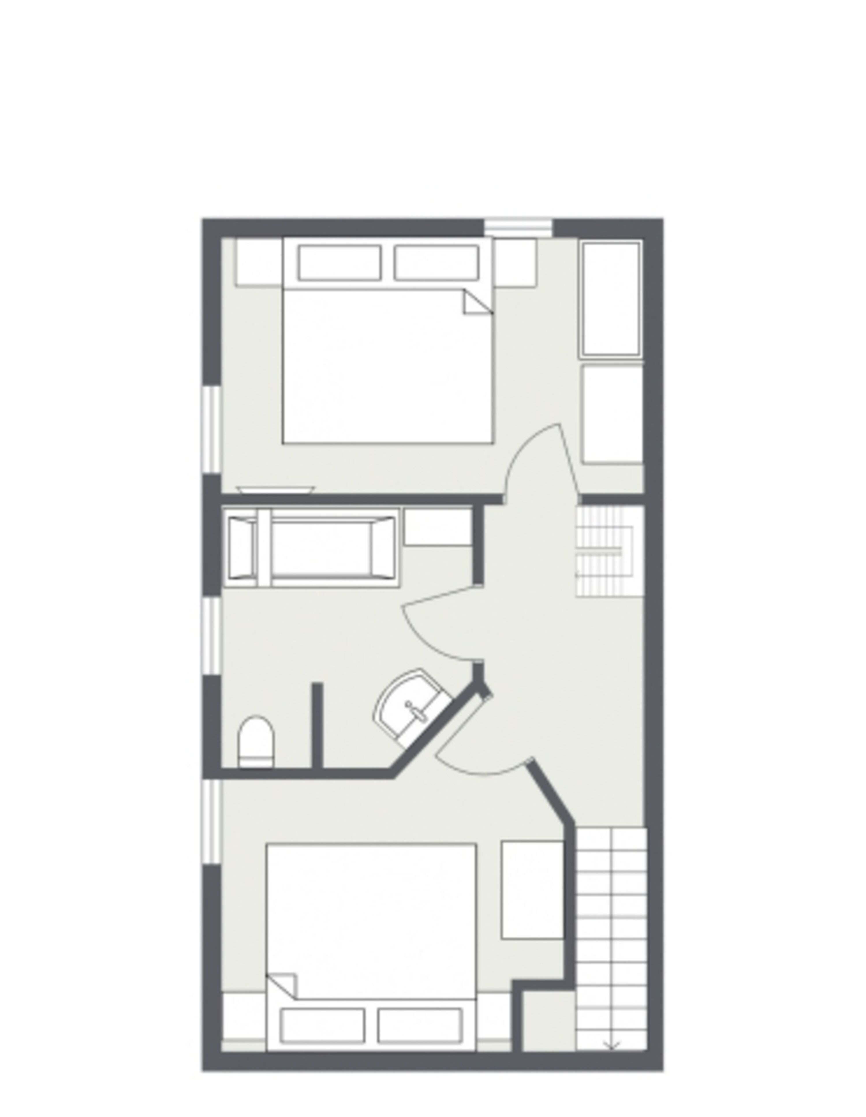 Grundriss Obergeschoss