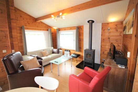 Wohnbereich mit Kaminofen