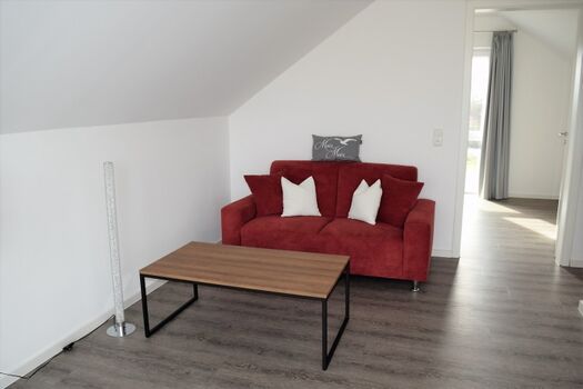 Sofa auf der Galerie