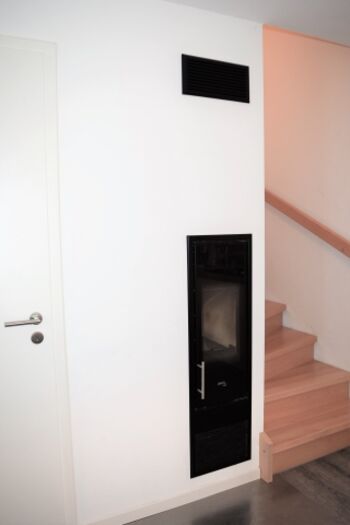 Kaminofen im Wohnbereich