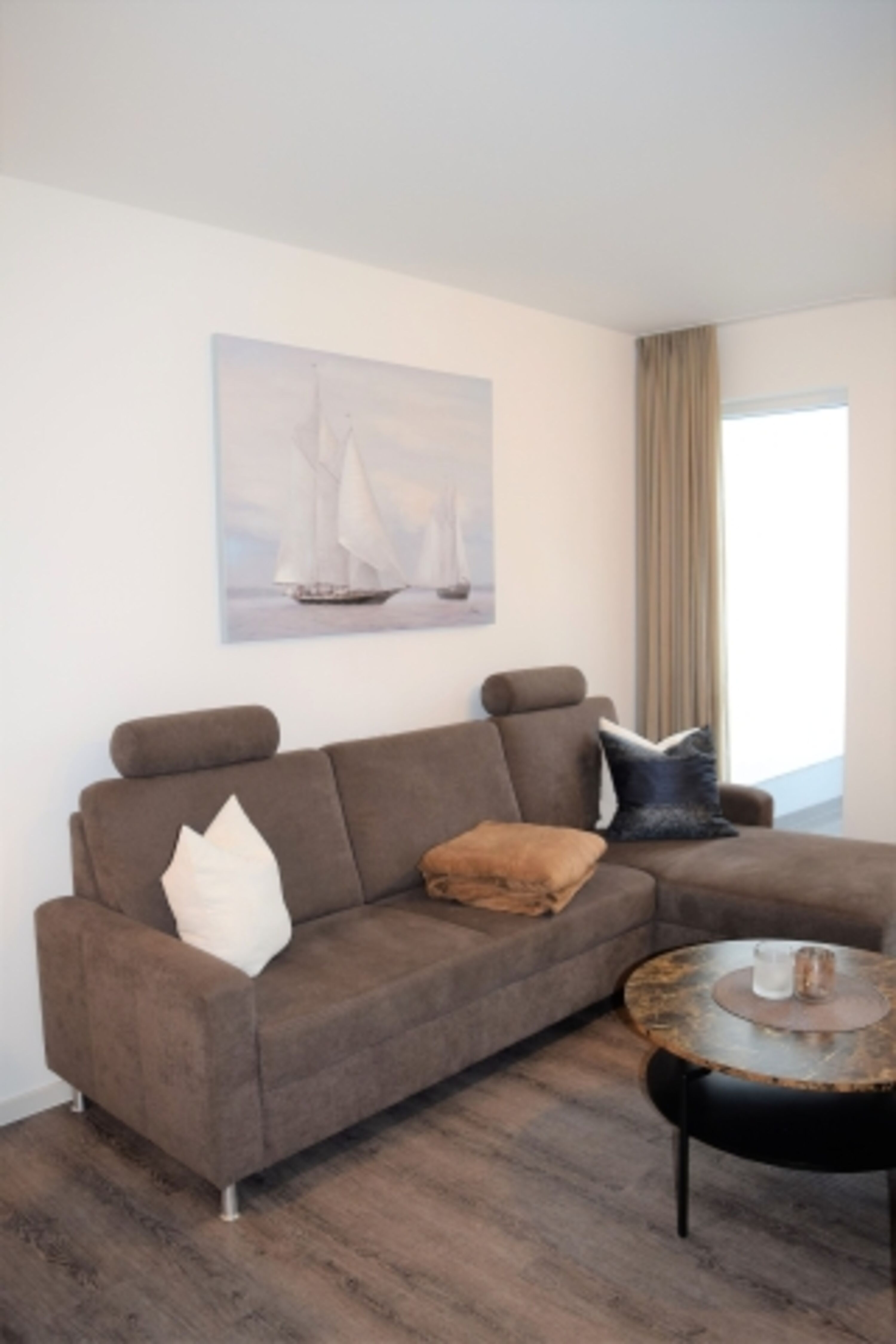 gepflegte Sofaecke