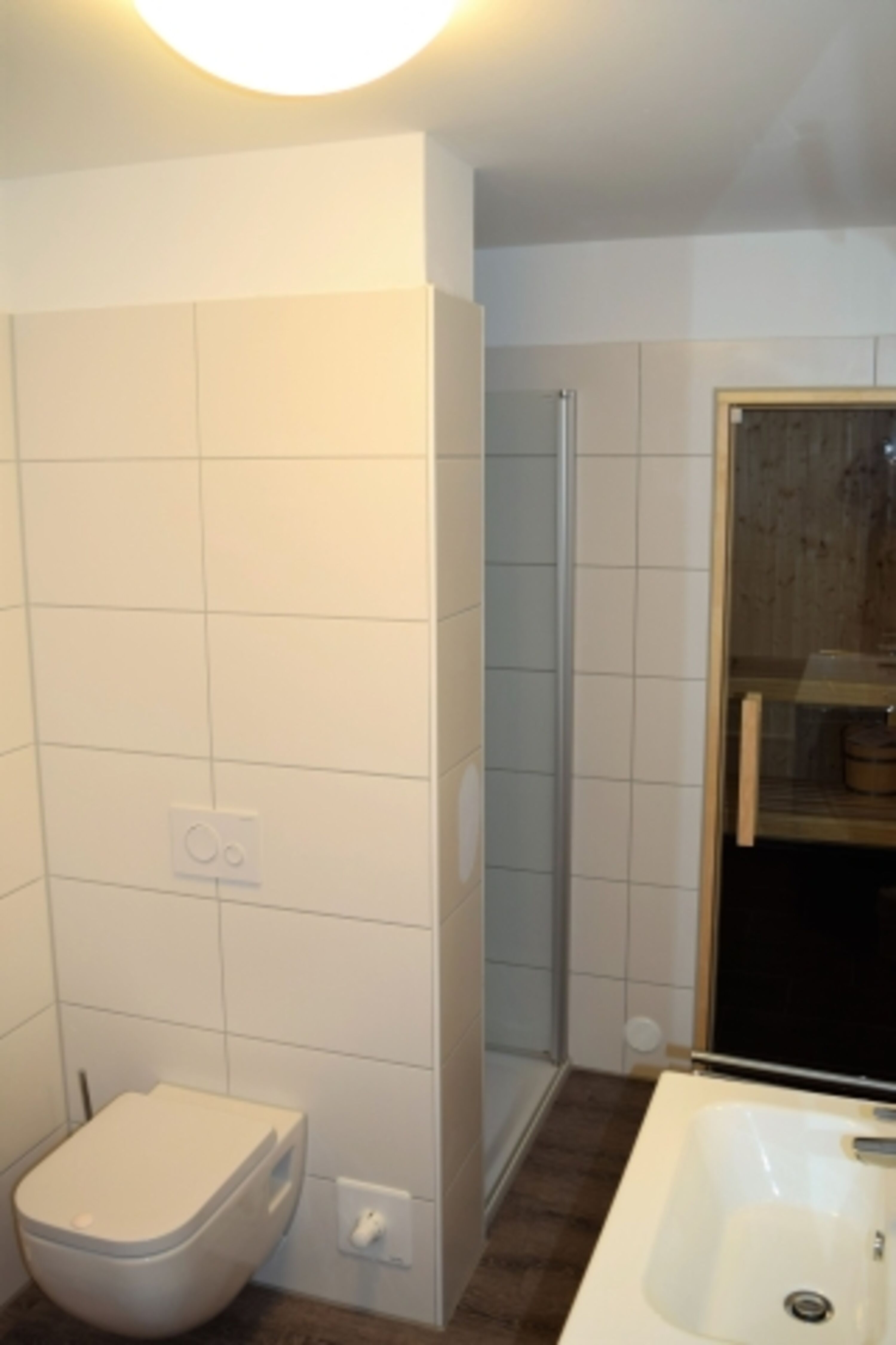 Zugang zur Sauna
