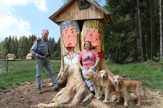 Stockbeute für Bienen von Erhard und Frauke gemacht