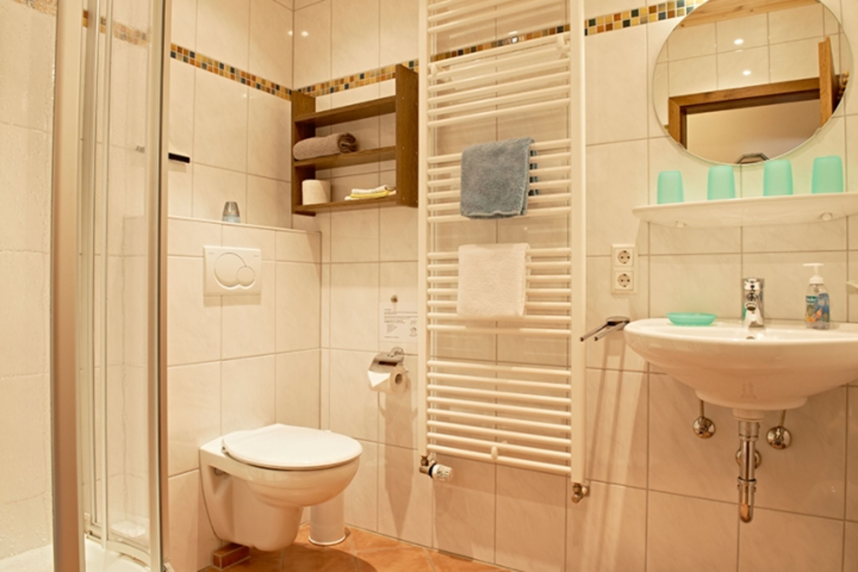 Badezimmer in Fewo 6 7