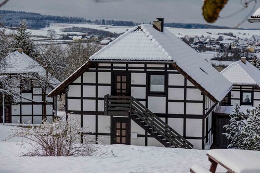 Winter-Wunderwelt! Aussenansicht von Hinten