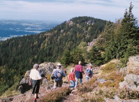Wanderung auf unseren Hausberg