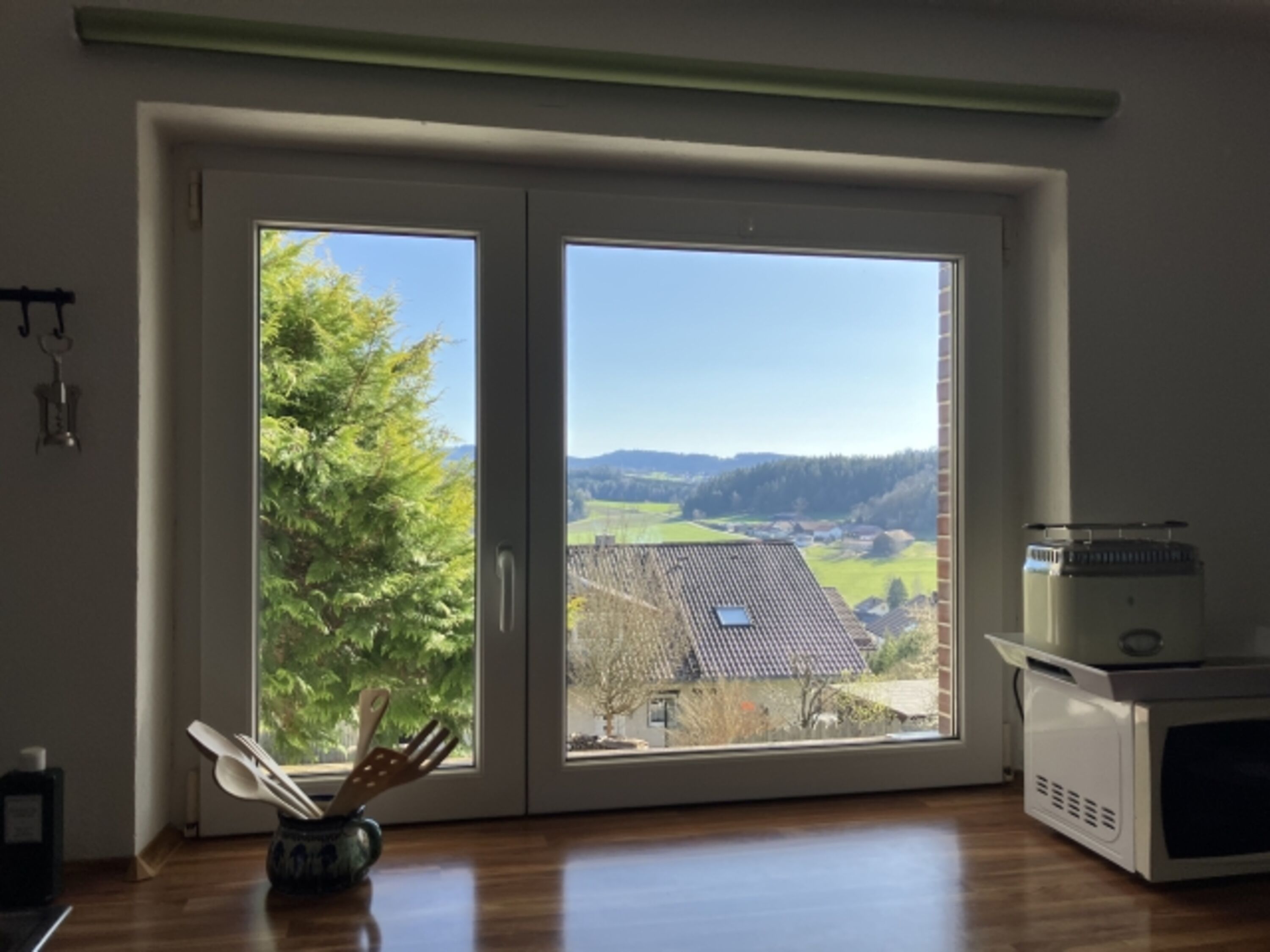 Blick aus der Küche