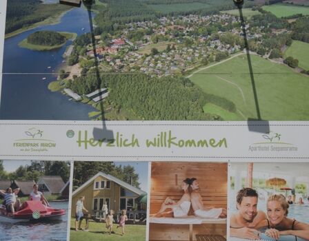 Begrüßung im Ferien- und Freizeitpark