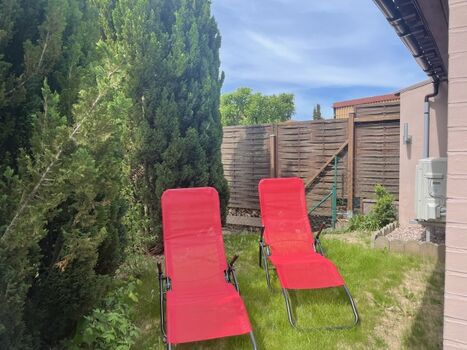 Kleine versteckte Liegefläche