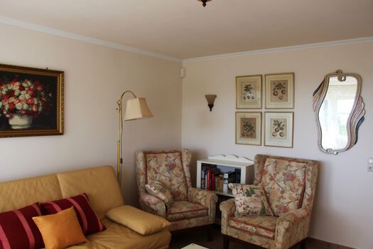 Lesezimmer im Gartengeschoß