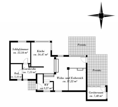 Grundriss Erdgeschoß