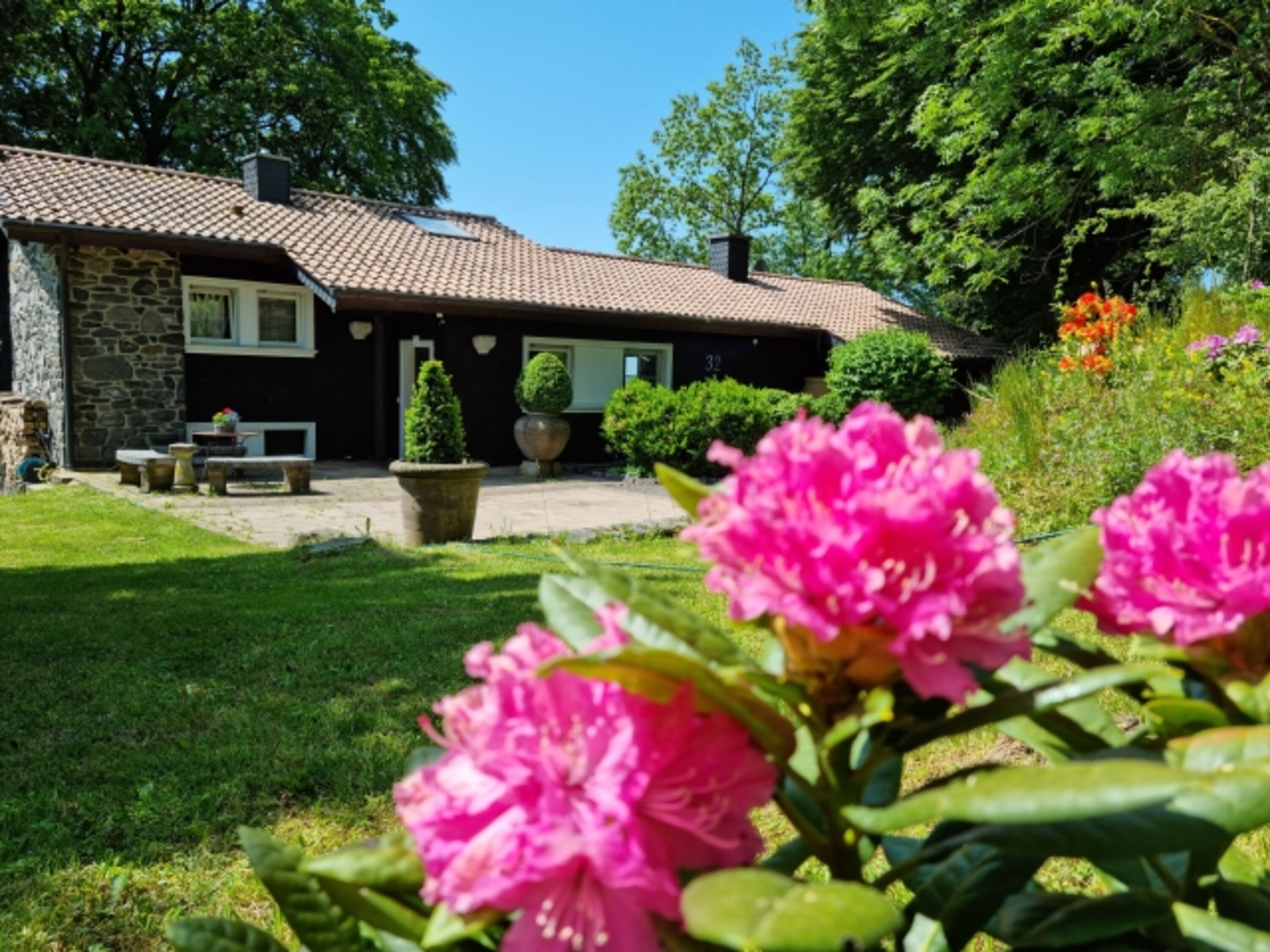 Ferienhaus Vogelsbergblick Hausansicht