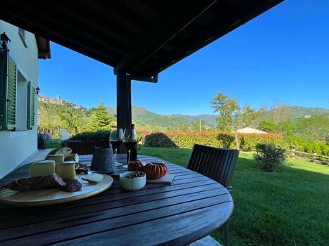Terrasse mit Aussicht 