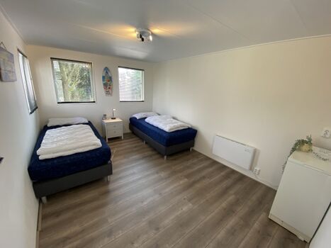 Schlafzimmer mit Einzelbetten