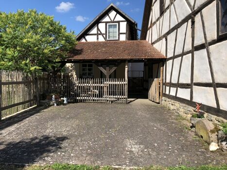 Parkplatz direkt am Ferienhaus