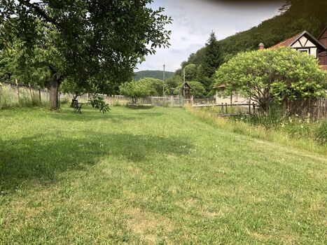 Garten komplett eingezäunt - Zaunhöhe 125cm