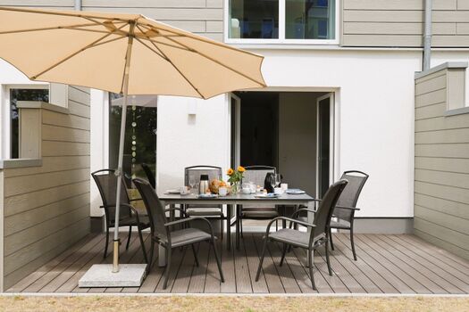 Terrasse nach Süden ausgerichtet