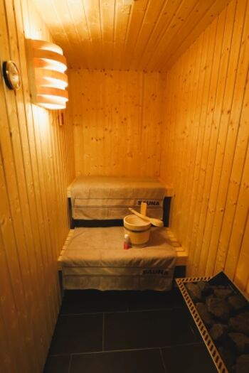hauseigene Sauna
