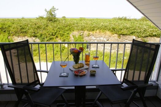 Loggia mit Meerblick