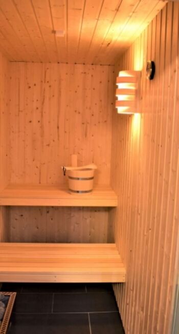 hauseigene Sauna