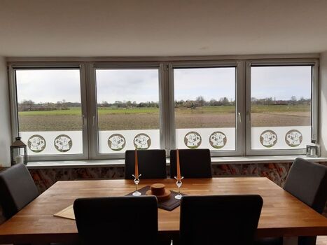 Ausblick vom Esstisch