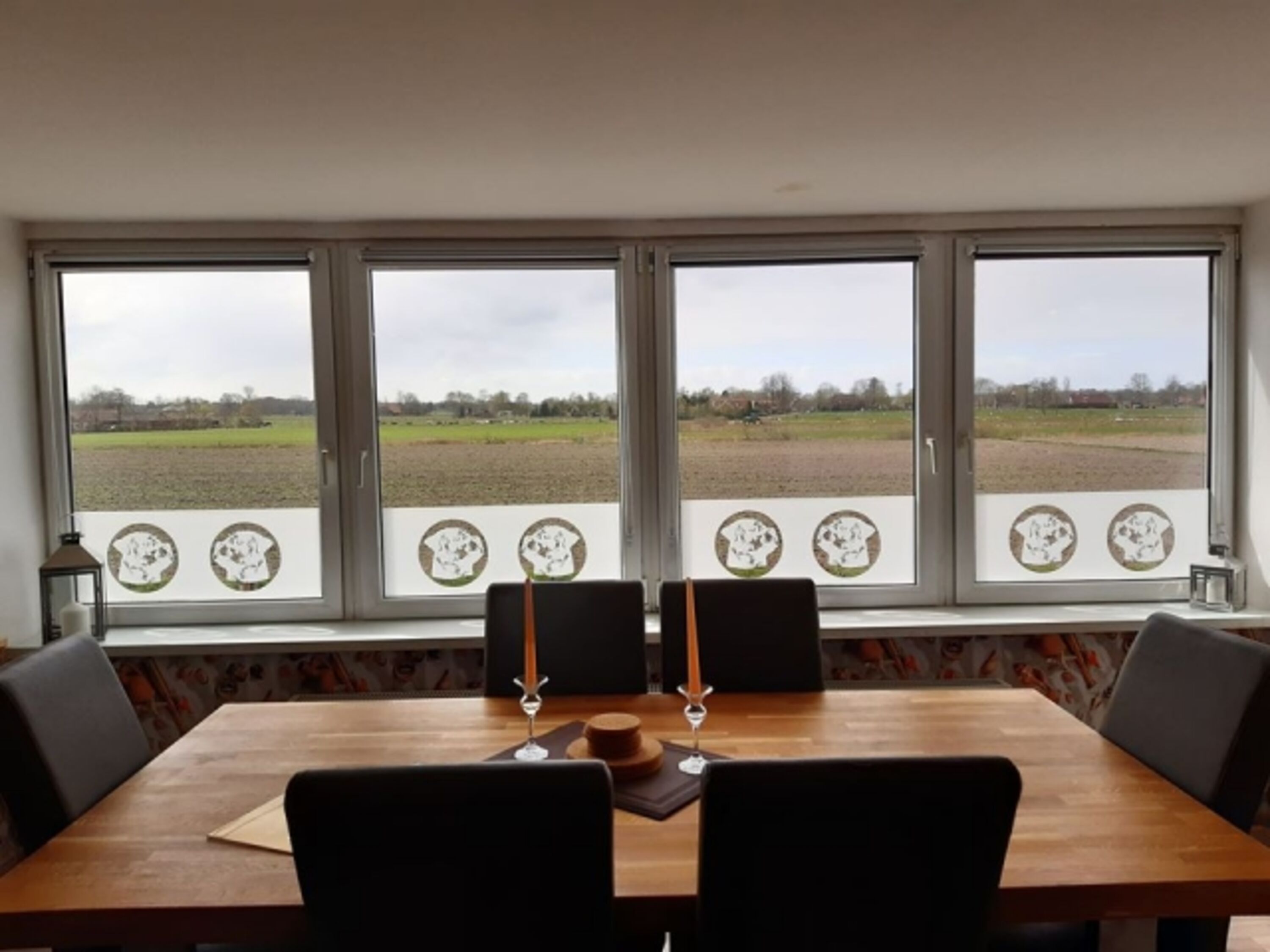 Ausblick vom Esstisch