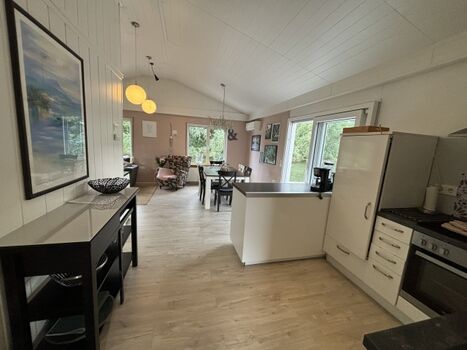 Blick aus der Küche