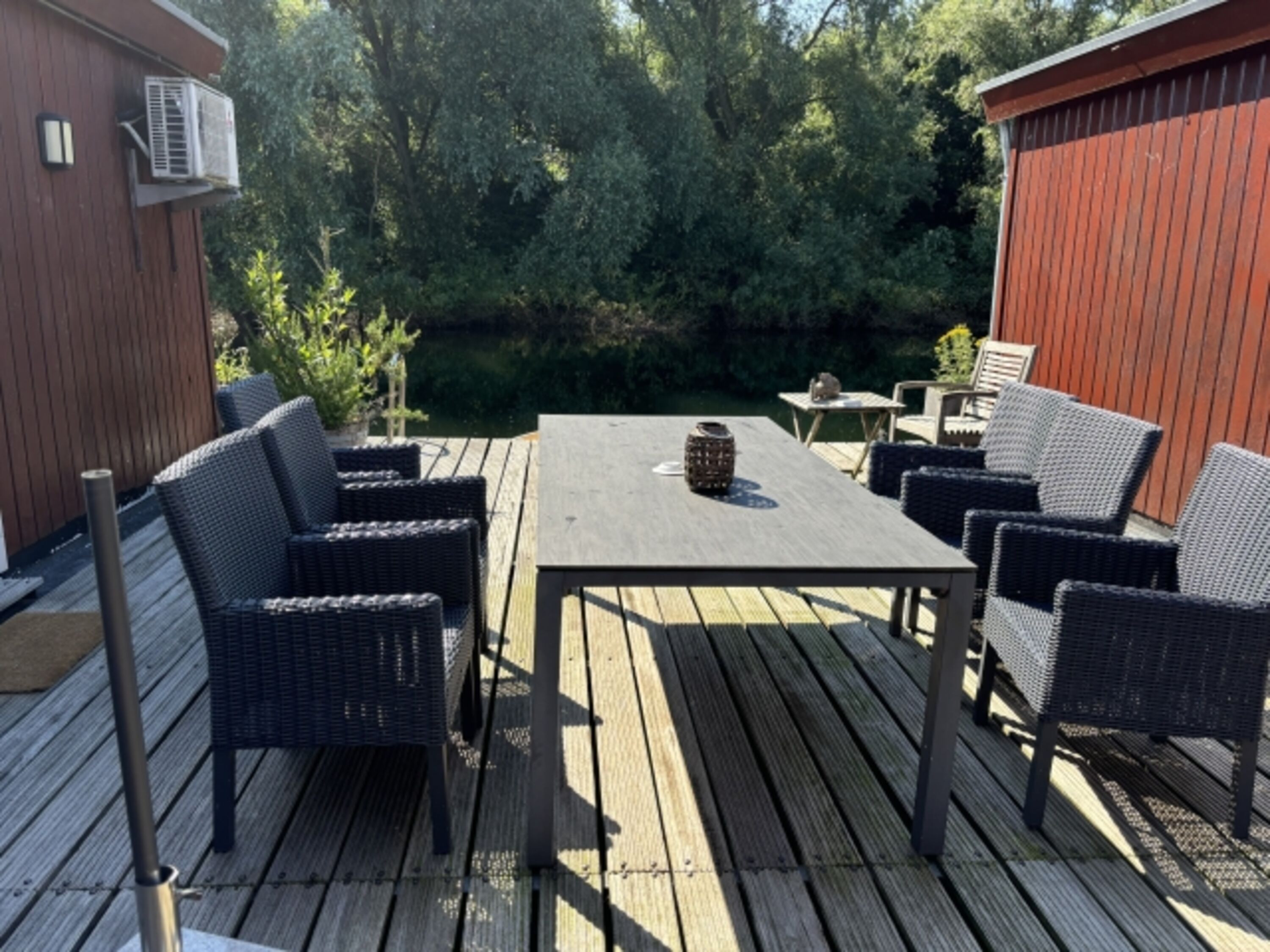 Terrasse Hausboot