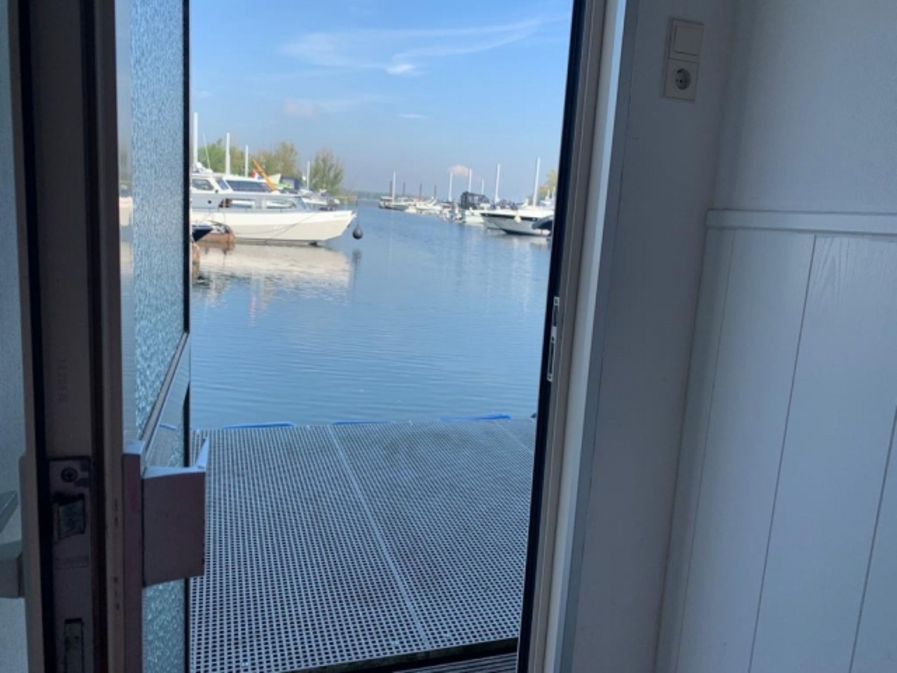 Der Ausblick wenn man die Haustür öffnet
