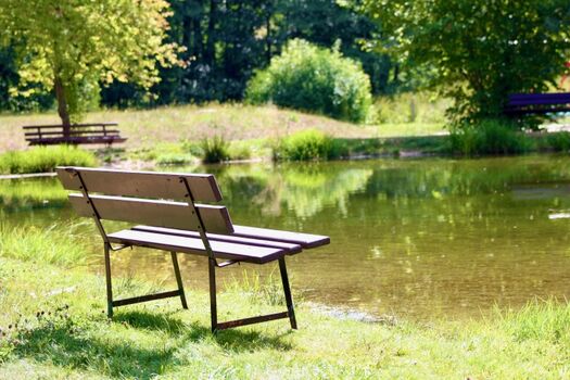 Naturbad ca. 950m vom Ferienhaus