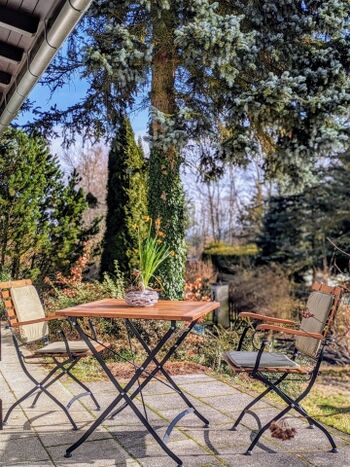 Überdachte Terrasse